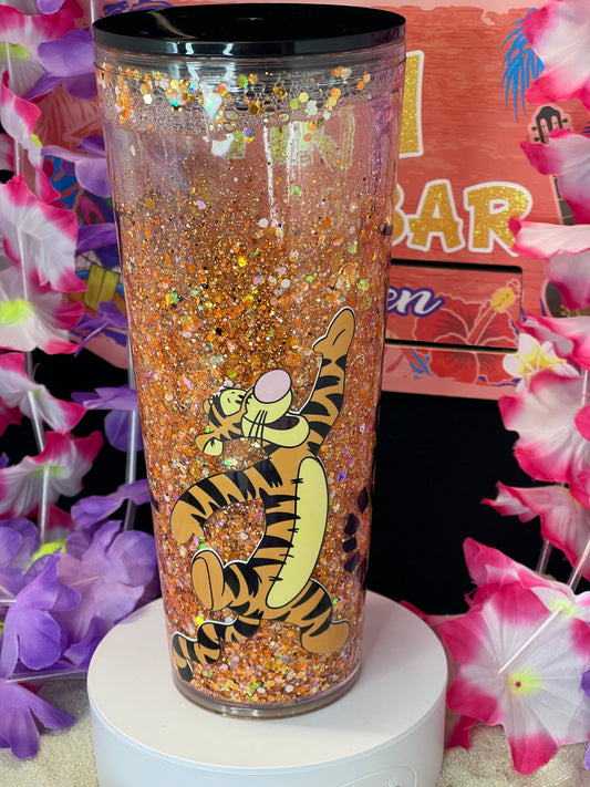 Tiger 24oz Snowglobe Tumbler