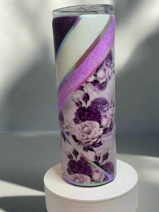 Purple V Split Tumbler